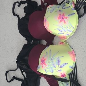 Lot of 4 Victorias Secret Brad 34DD